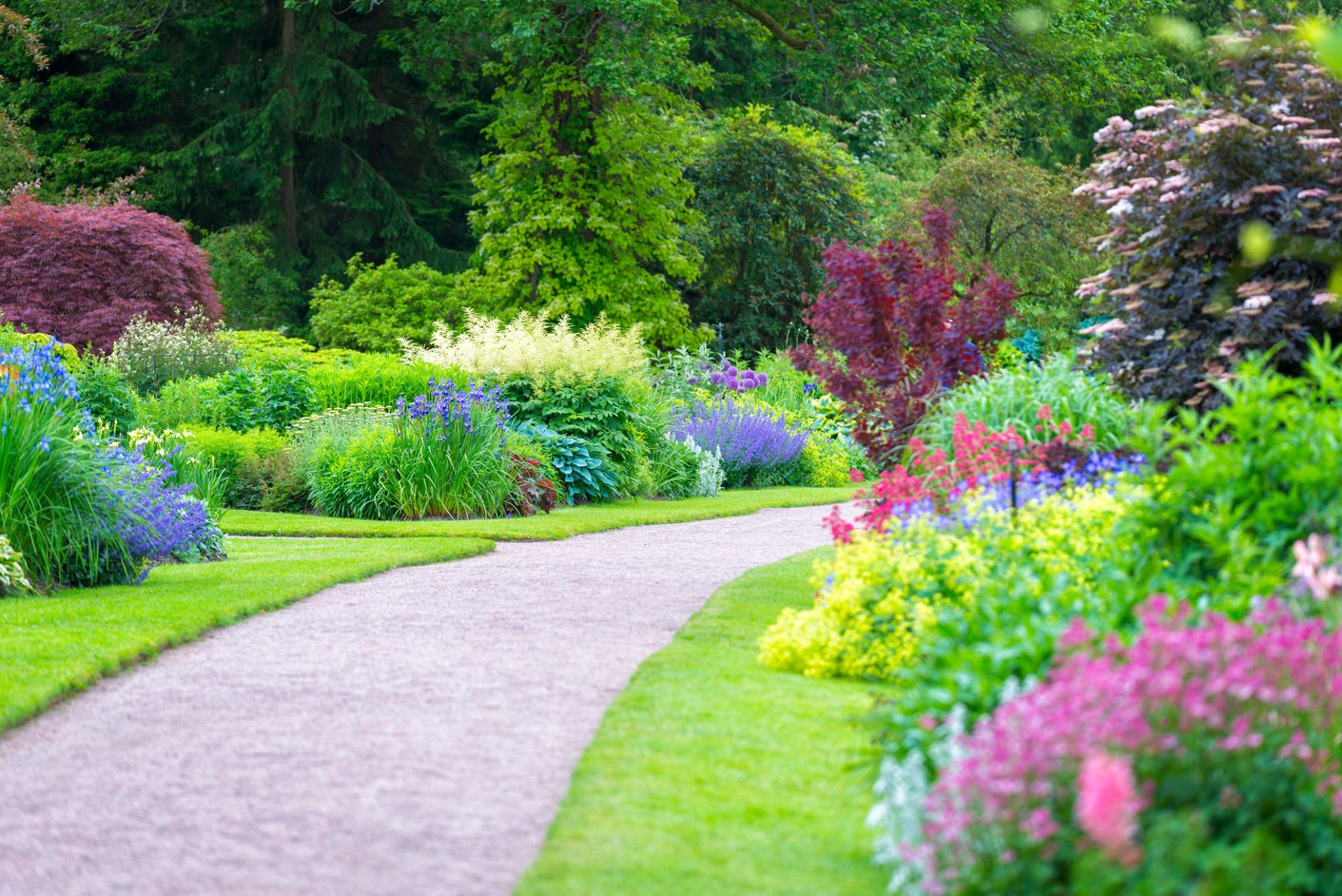 Beautiful gardens